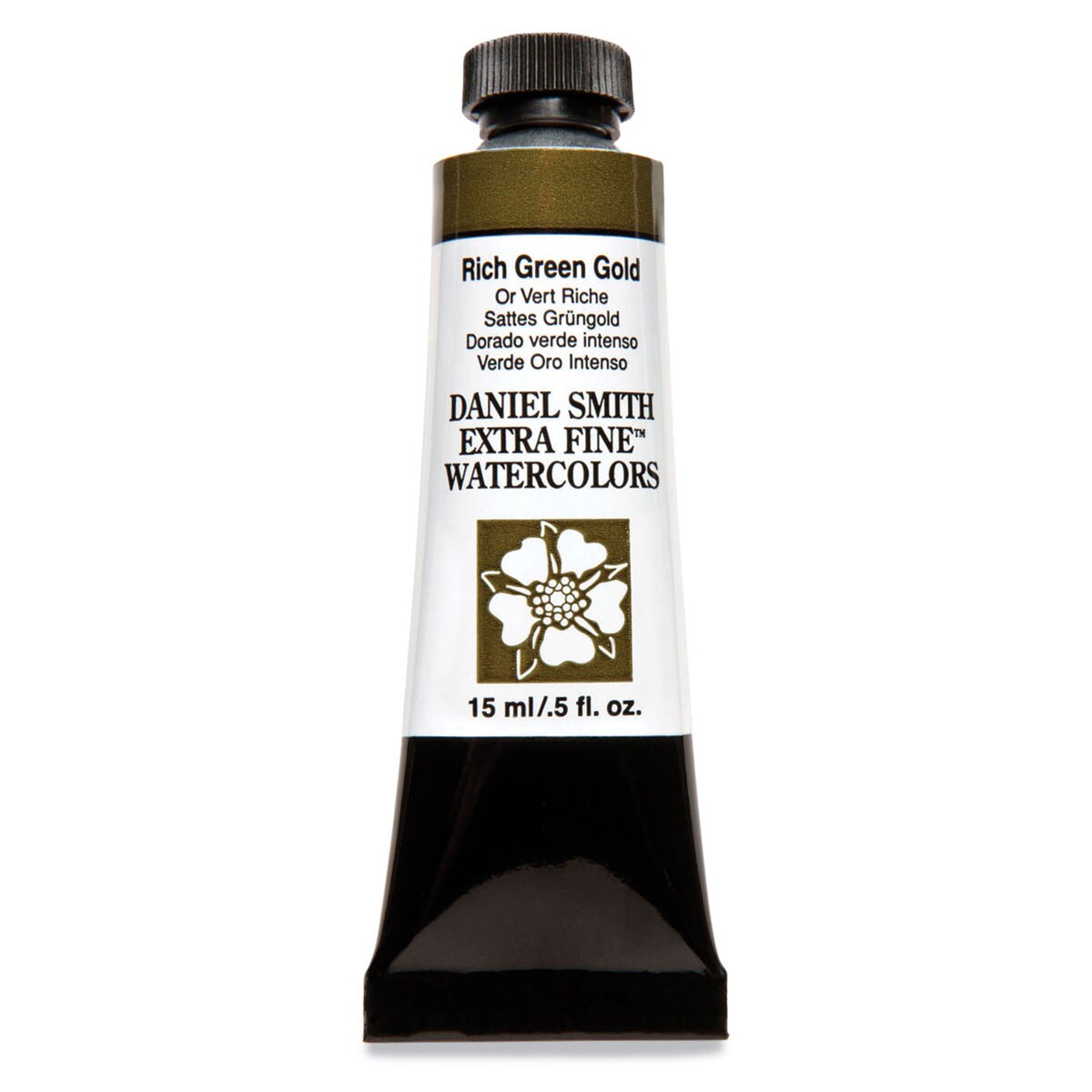 Daniel Smith Extra Fine Watercolor - Rich Green Gold, 15 ml Tube