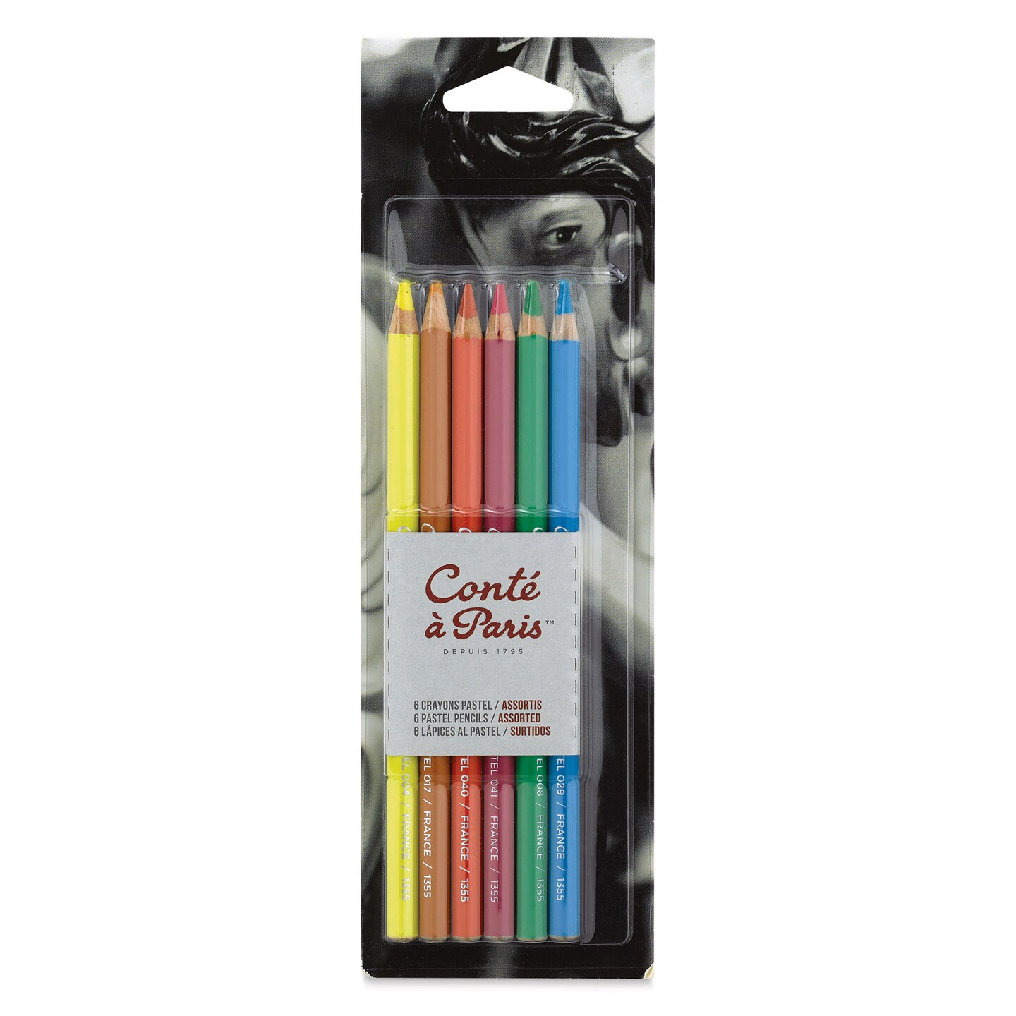 Conte Pastel Pencil Sets - 48 Assorted Colors