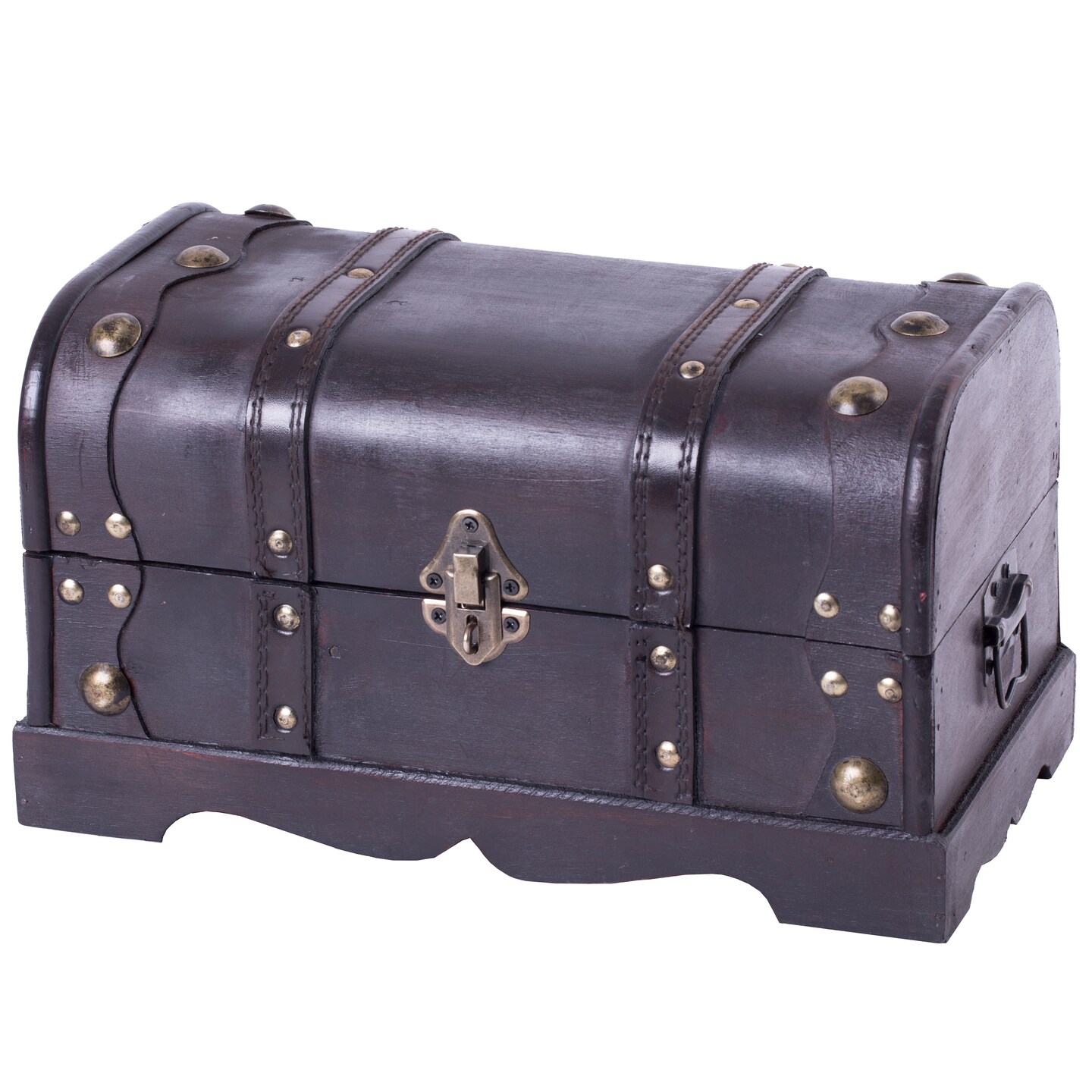 Small Pirate Style Wooden Treasure Chest | Michaels