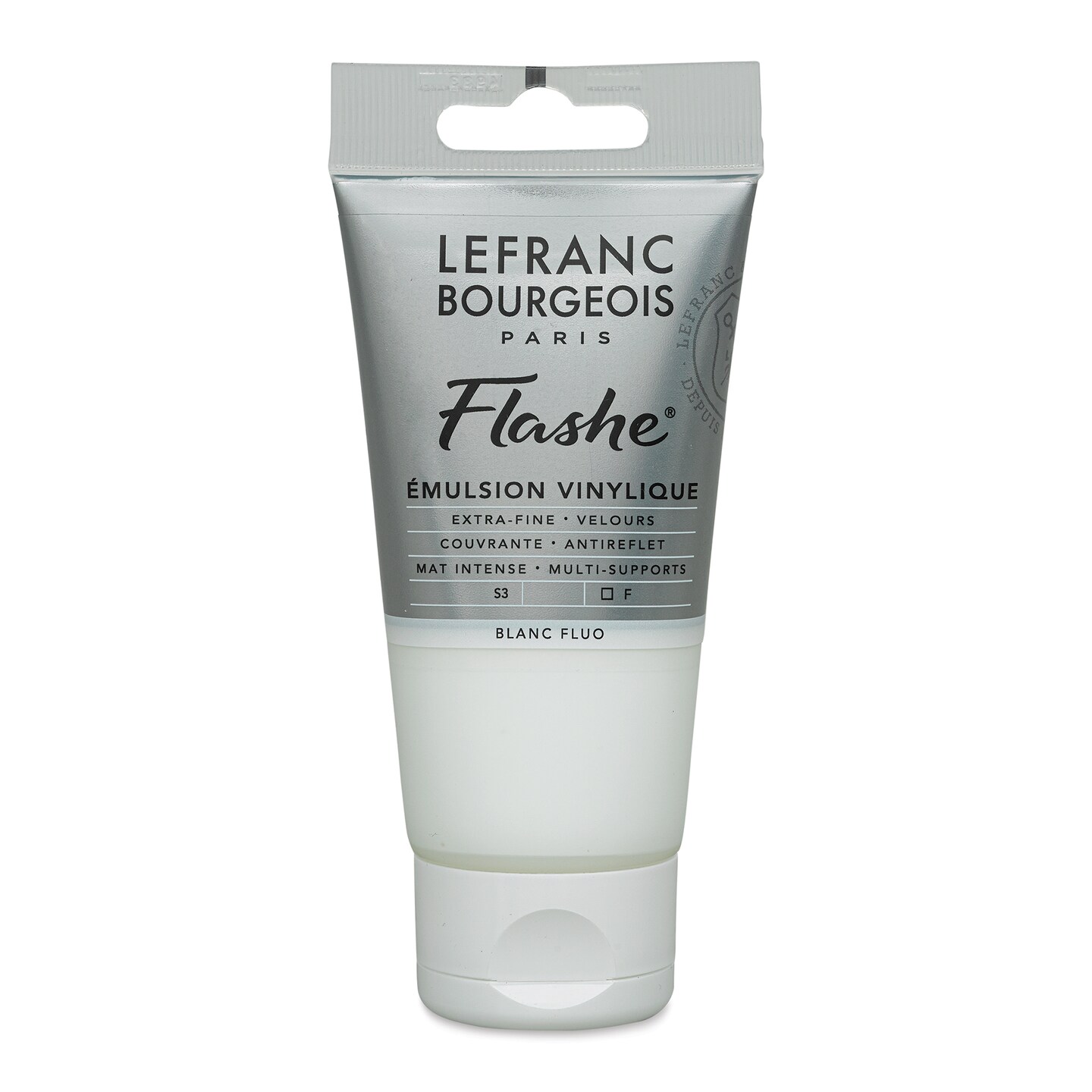 Lefranc Bourgeois Flashe Vinyl Paint - Iridescent Ash Blue, 80ml Tube | Jerry's Artarama - View #7