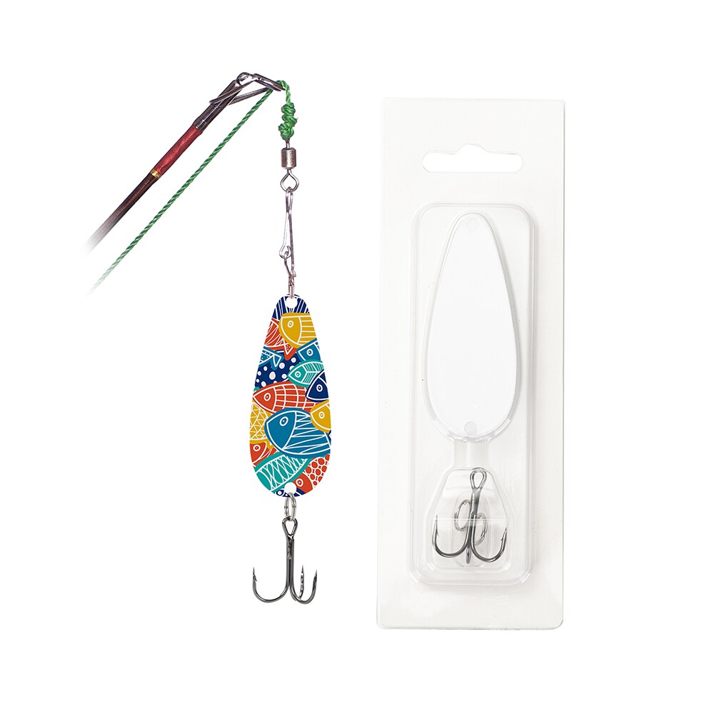 Aluminum Sublimation Fishing Lure Set Michaels