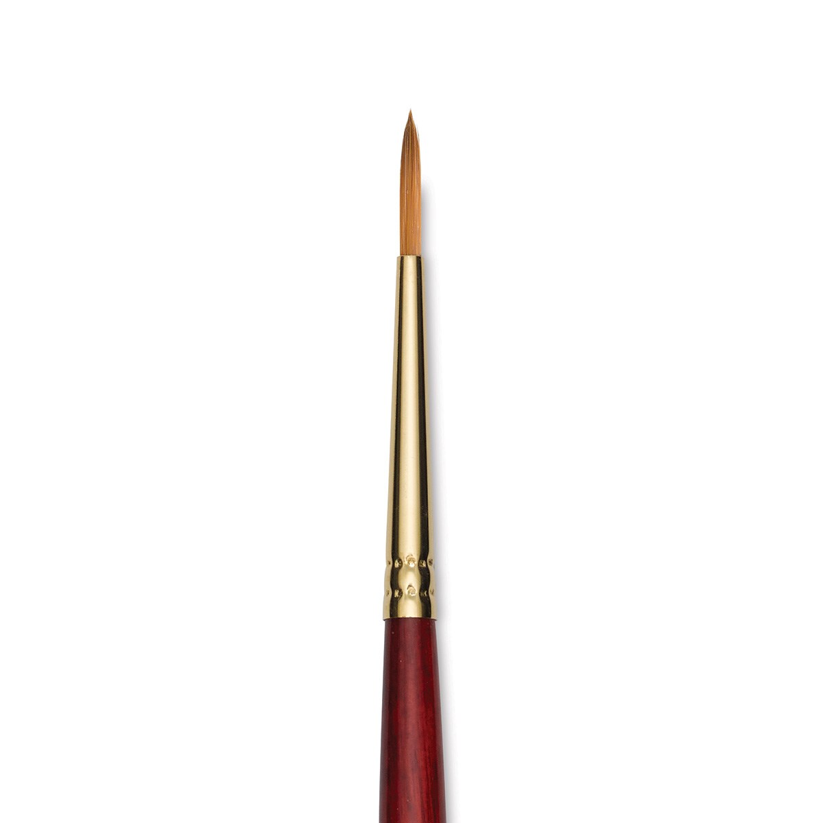 Princeton Synthetic Sable Brush - Round, Long Handle, Size 6