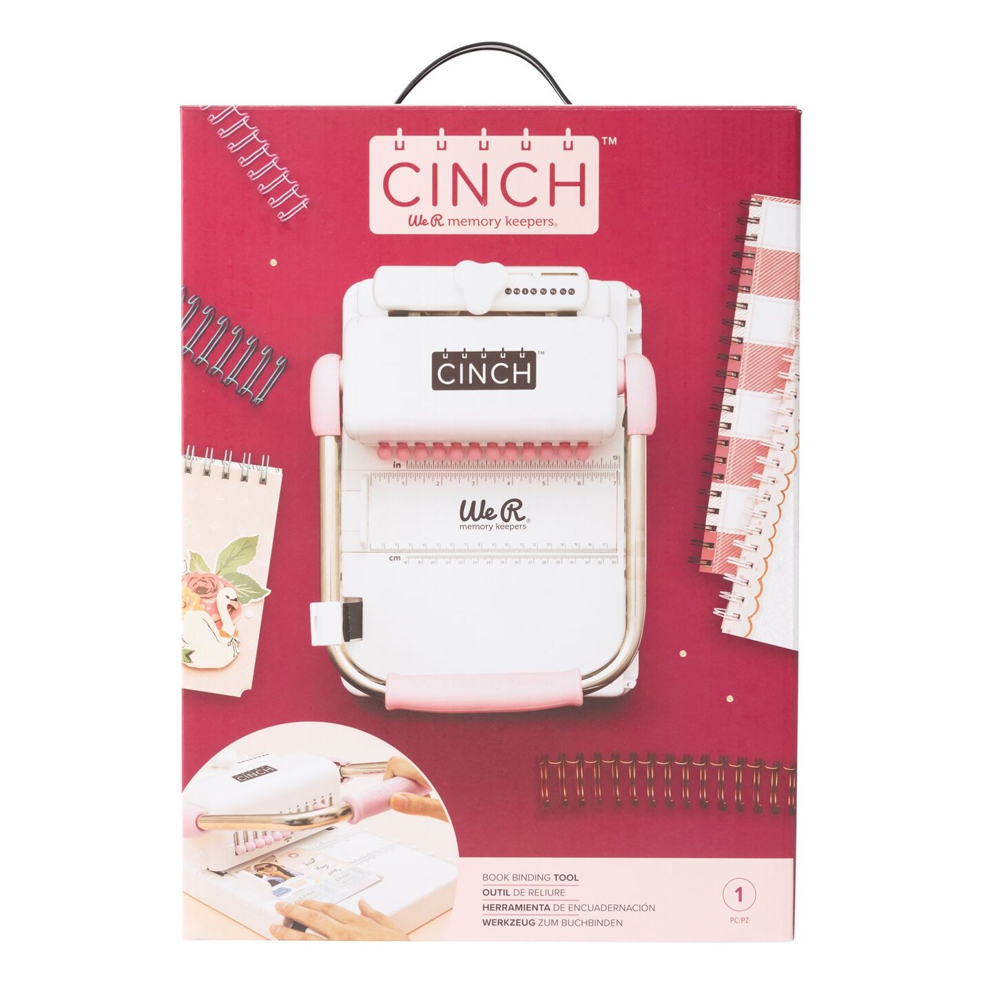We R Memory Keepers Mini Cinch Bundle 60000242, Great for Making Mini  Albums, Recipe Books, Customized