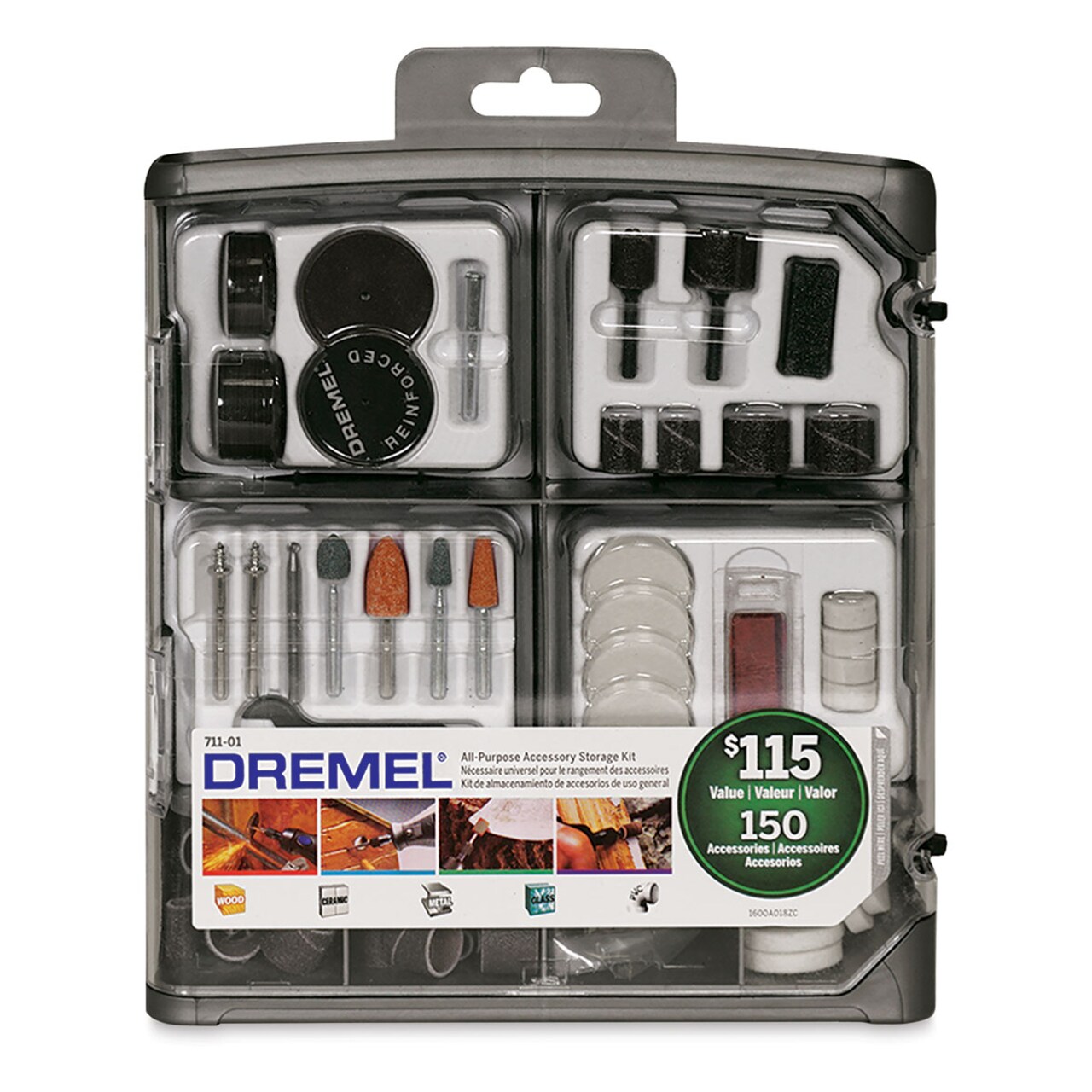 Remel R01284 Dremel Mega Accessory Kit, Count: 1, Model: 711-01 | Michaels