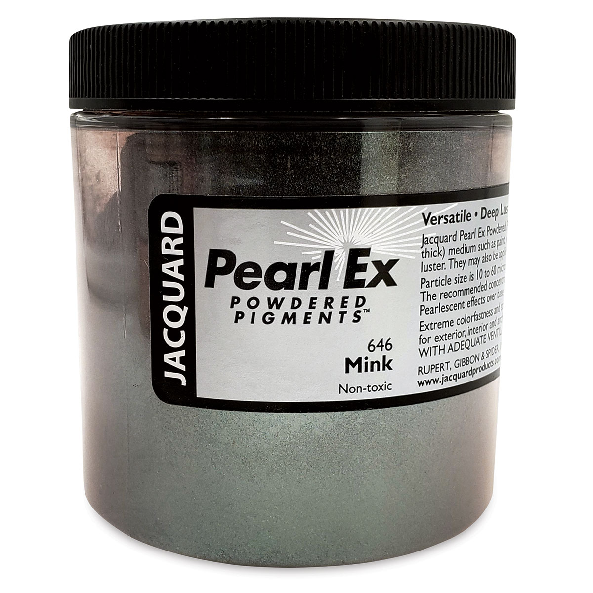 Jacquard Pearl-Ex Pigment - 4 oz, Mink, Jar
