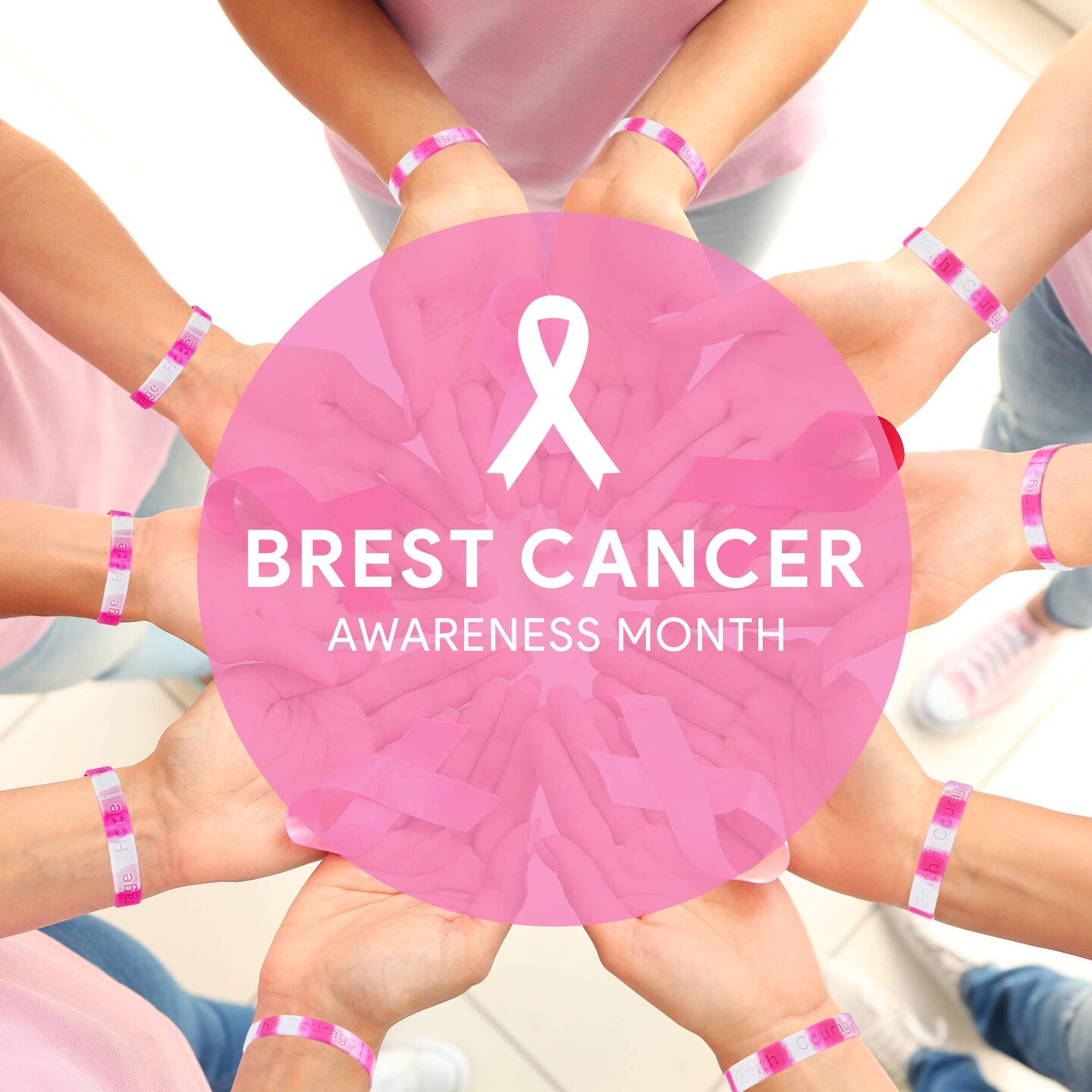 Amazon.com : 136 Pcs Breast Cancer Awareness Bulk Items Breast Cancer  Awareness Month Gifts Survivor Campaign Charity Event Parade Party Supplies  Include Ribbon Pins Rubber Bracelets Tattoos Stickers : Office Products
