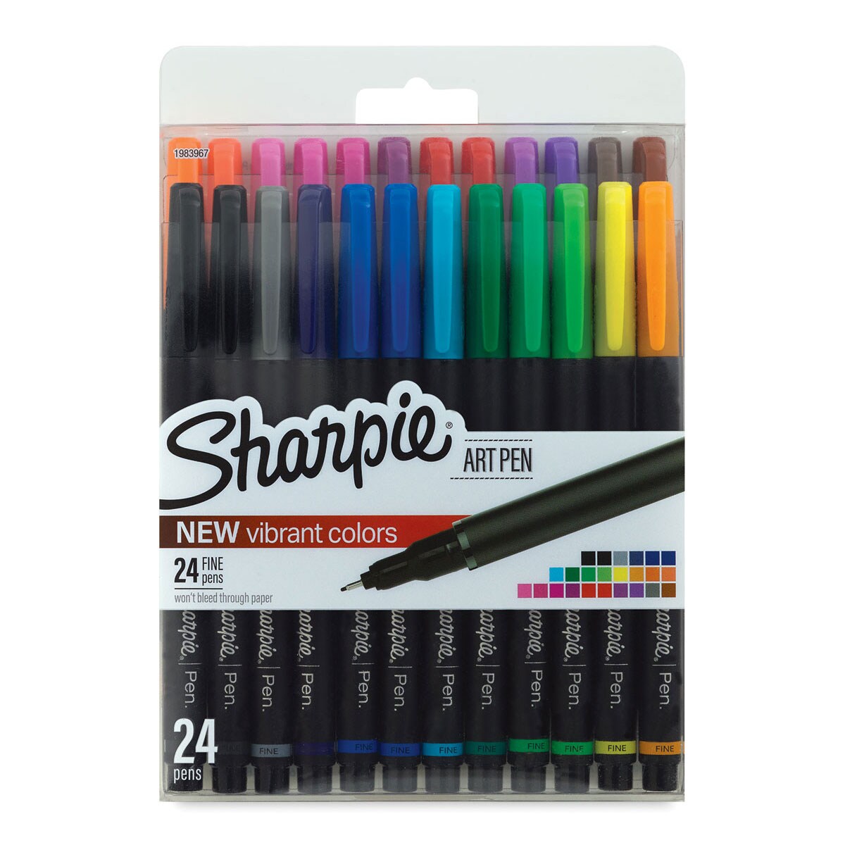 Sharpie Felt Tip Pens - Assorted Colors, Set of 24