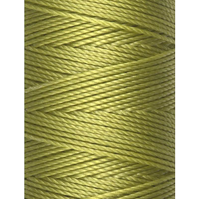 C-LON Bead Cord, Chartreuse - 0.5mm, 92 Yard Spool