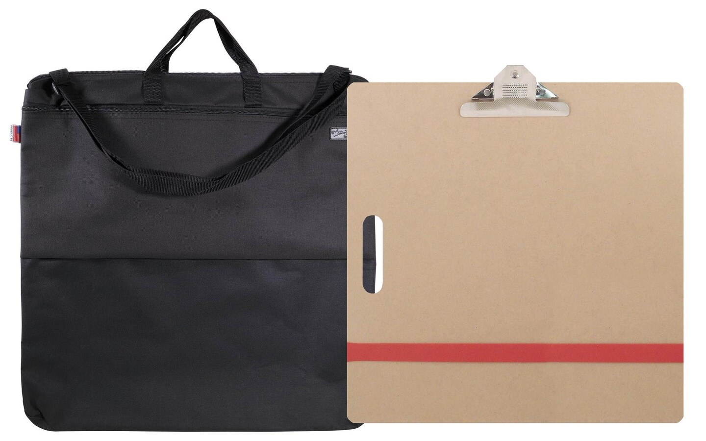 Pro Art/Tran Nylon Portfolio Bag W/Sketchbrd 20x20