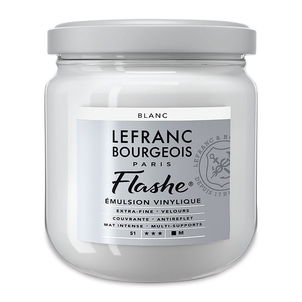 Lefranc &#x26; Bourgeois Flashe Vinyl Paint - White, 400 ml jar
