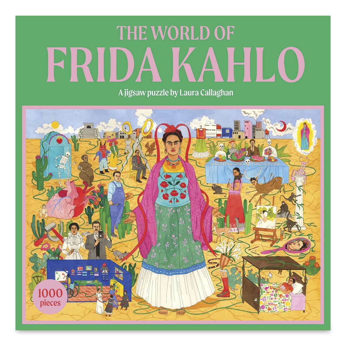The World of Frida Kahlo 1,000 Piece Puzzle