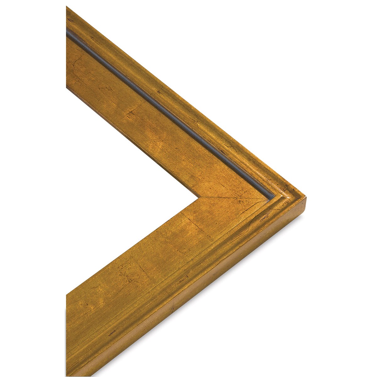 Blick Simplon Econo Wood Frame - 20&#x22; x 24&#x22; x 3/8&#x22;, Gold Leaf/Red