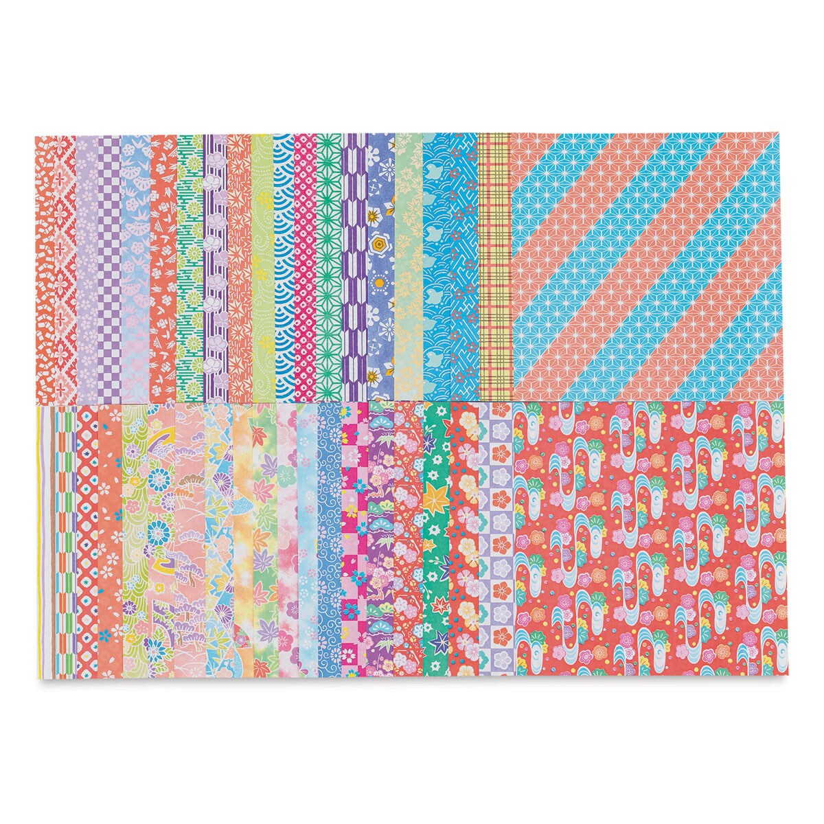 Aitoh Chiyogami Paper Pack Package Of 40 Assorted Sheets Michaels