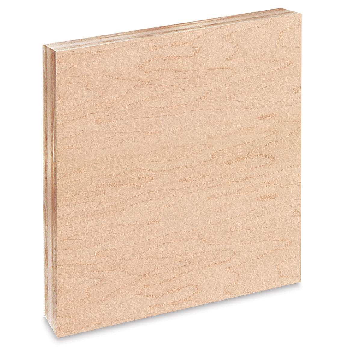Art Boards Natural Maple Panel - 12&#x22; x 12&#x22;, 1&#x22; Cradle