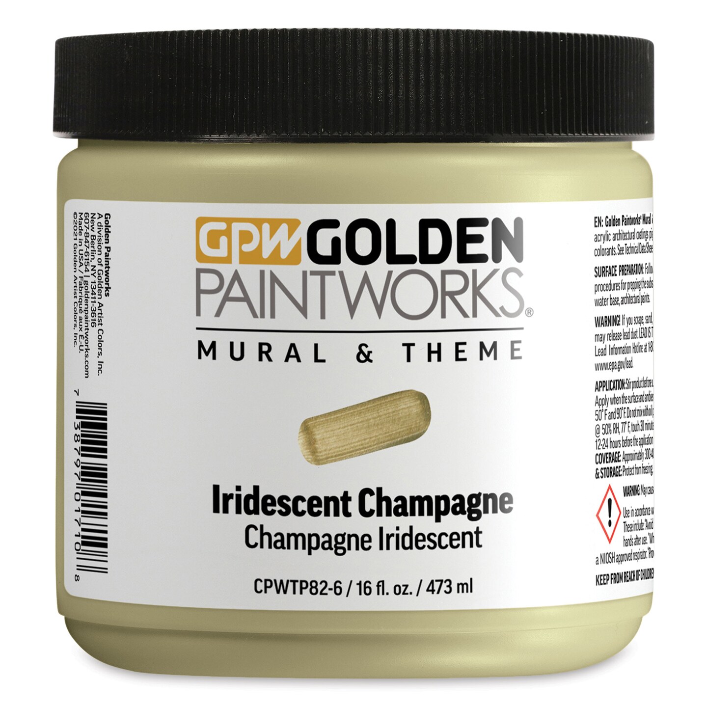Golden Paintworks Mural and Theme Acrylic Paint - Iridescent