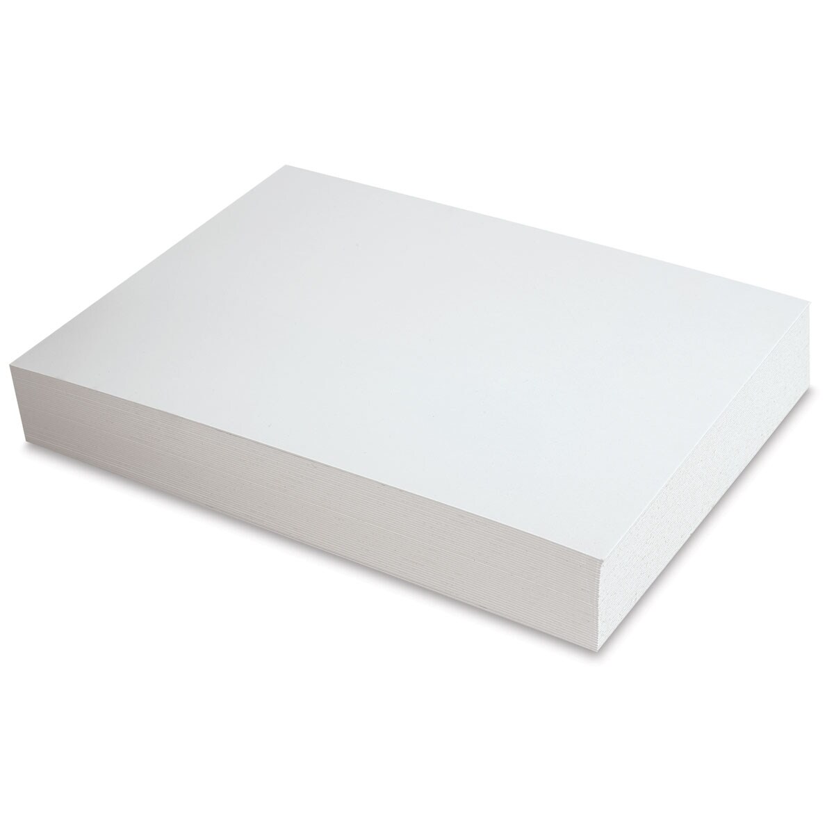 Crescent Illustration Board - 11" x 14", 18-Ply, White, Hot Press, Pkg of 40 Sheets