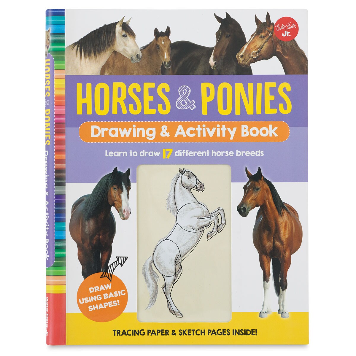 Horses & Ponies Drawing & Activity Book Michaels