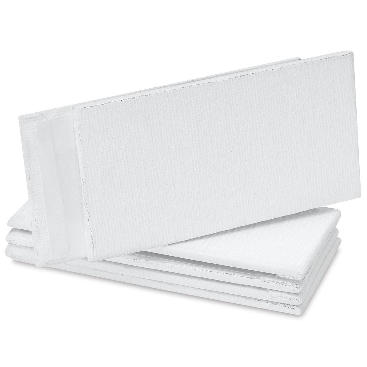 Blick Studio Mini Canvas Panel - 2&#x22; x 4&#x22;, White, Pkg of 6