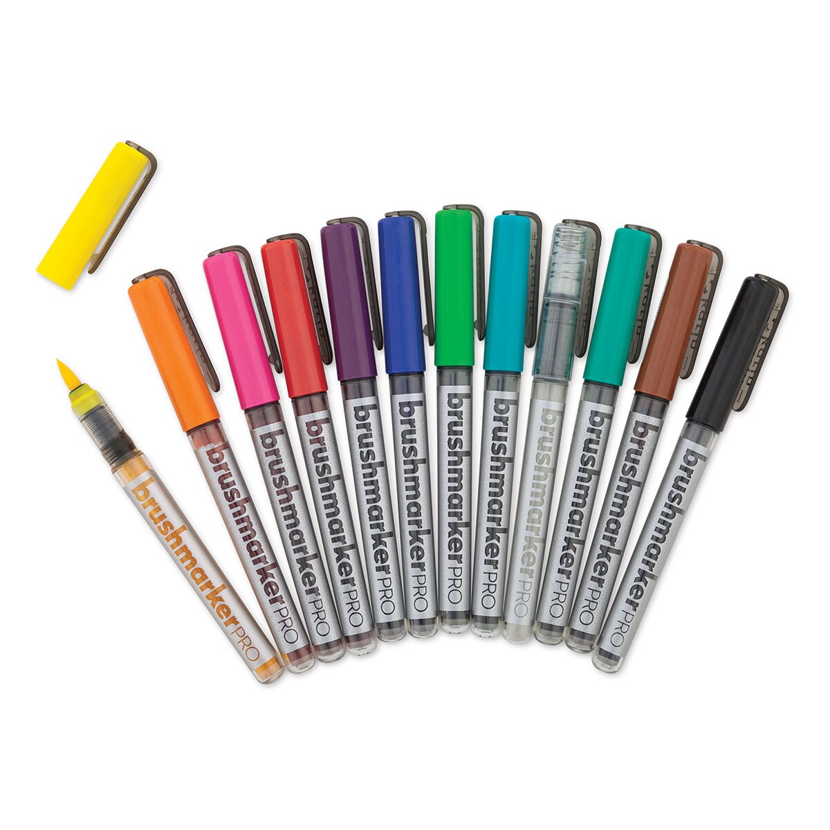 Karin Brushmarkers Pro Markers and Sets - Set of 12, Bright Colors
