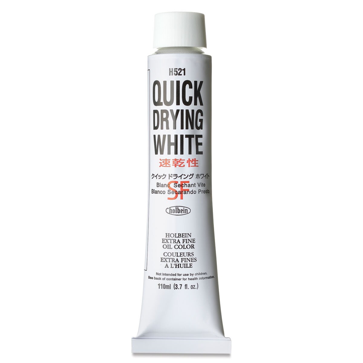 Holbein Artists&#x27; Oil Color - Quick-Dry White, 110 ml tube
