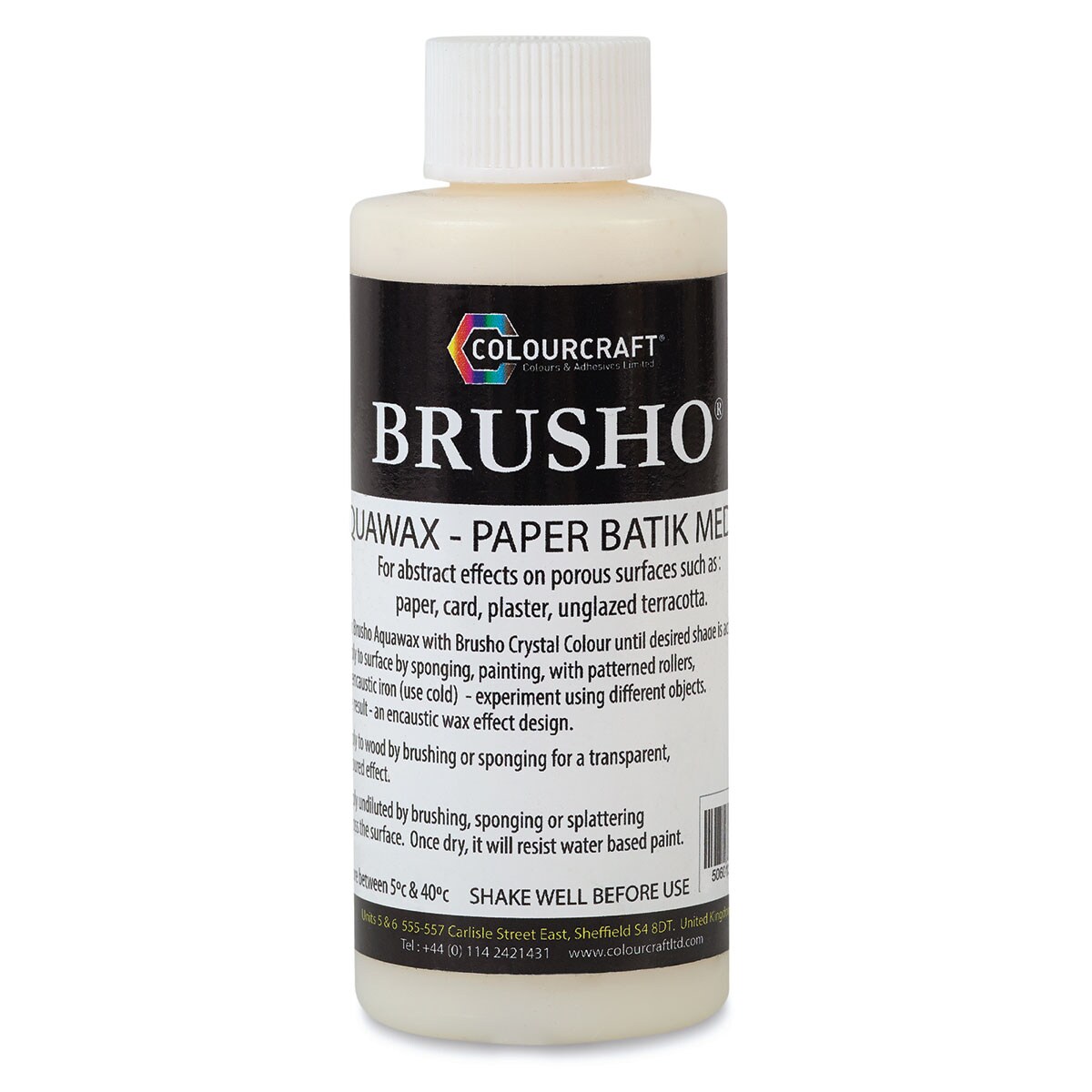 Brusho Aquawax Paper Batik Medium, 100 ml