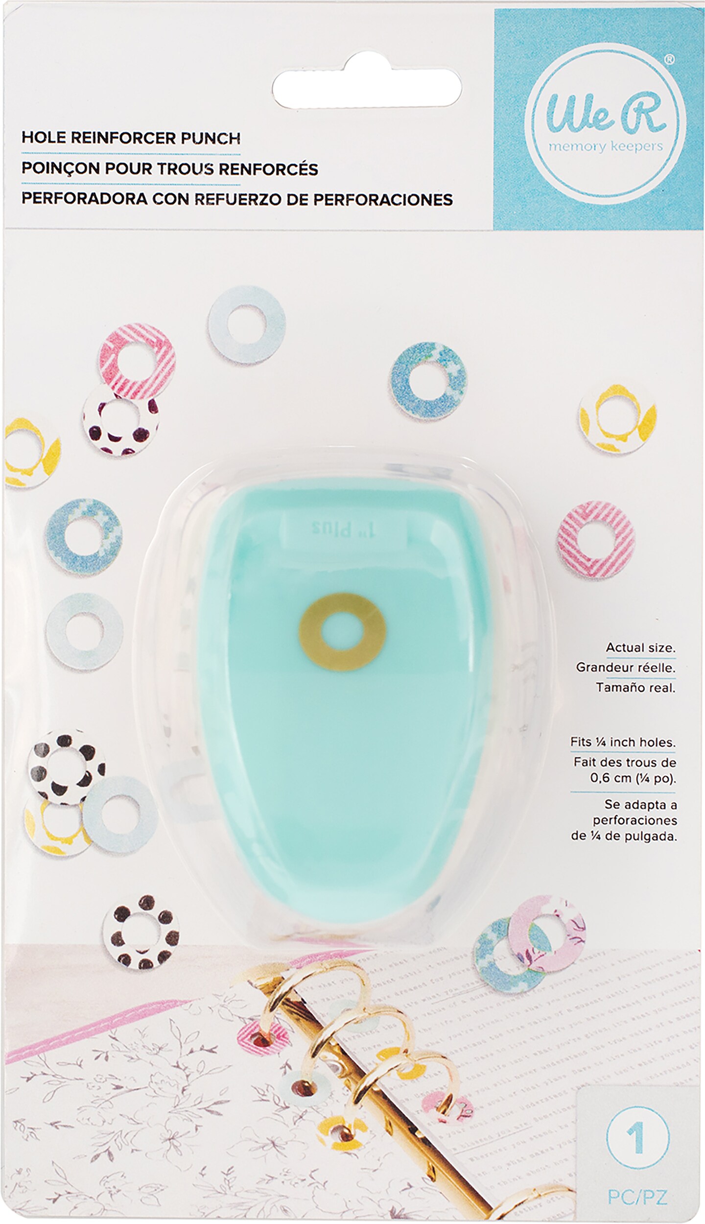 We R Memory Keepers Reinforce Hole Punch-Circle