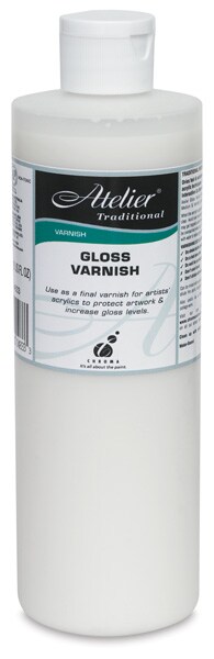 Chroma Atelier Varnish - Gloss, 16 oz bottle