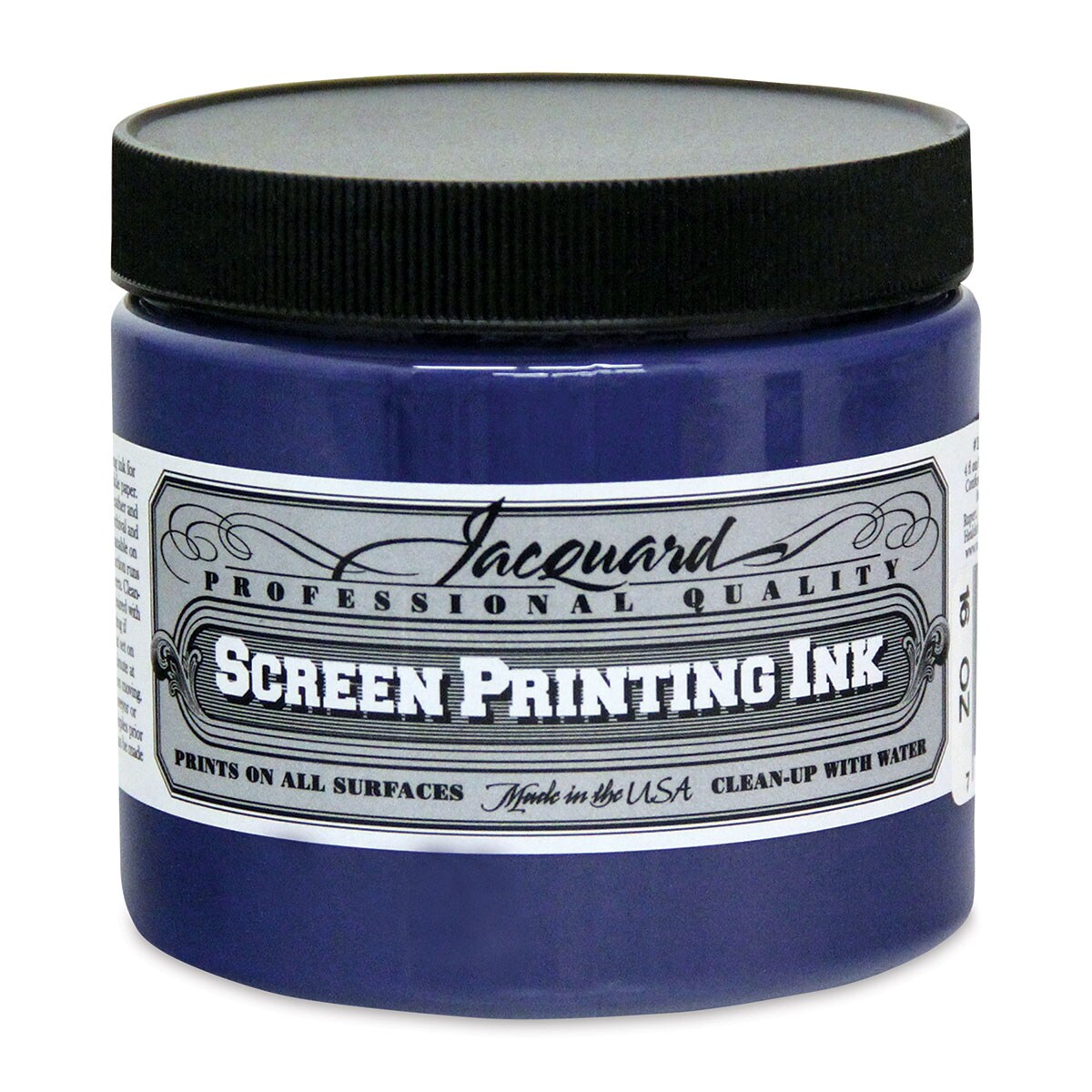 Jacquard Screen Printing Ink - Opaque Navy, 16 oz