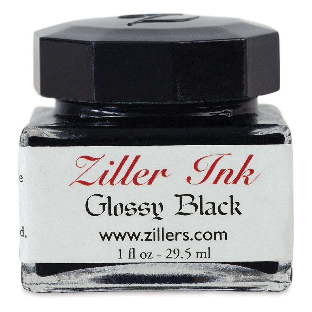 Ziller Ink - Glossy Black, 1 oz