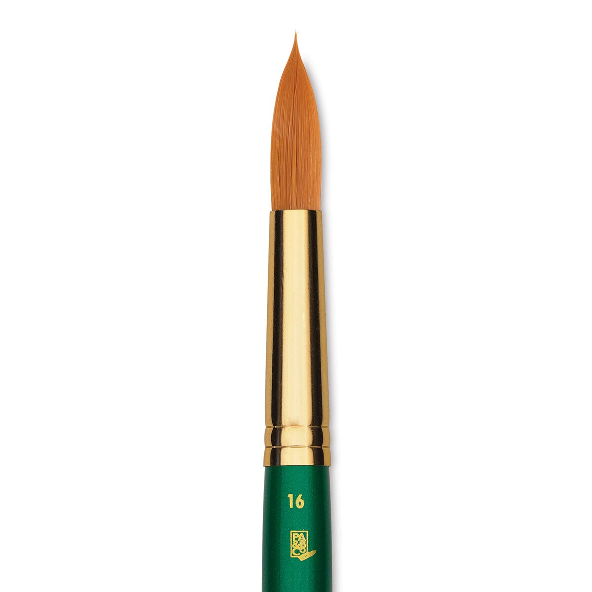 Princeton Good Synthetic Golden Taklon Brush Round, Short Handle