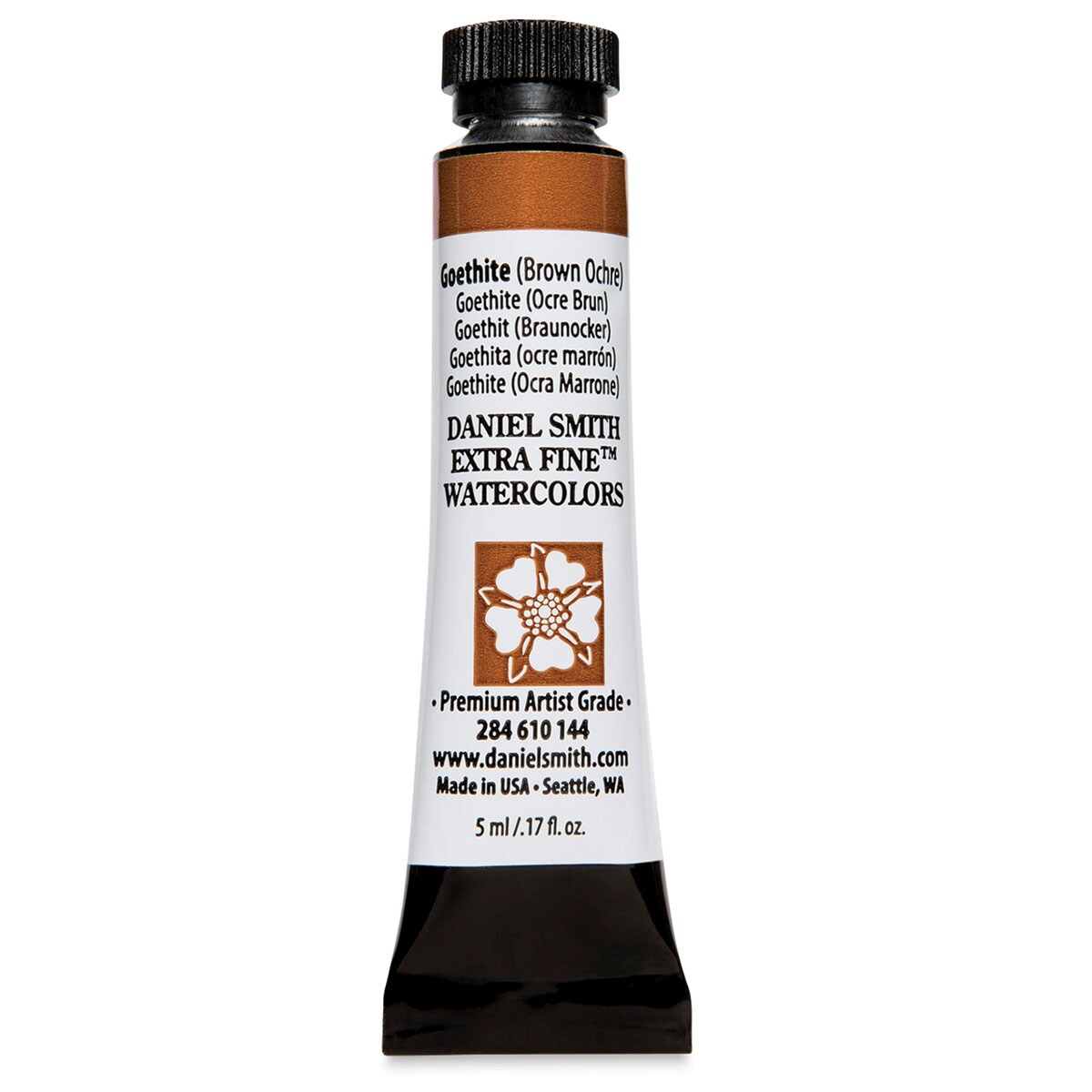 Daniel Smith Extra Fine Watercolor - Goethite Brown Ochre, 5 ml Tube
