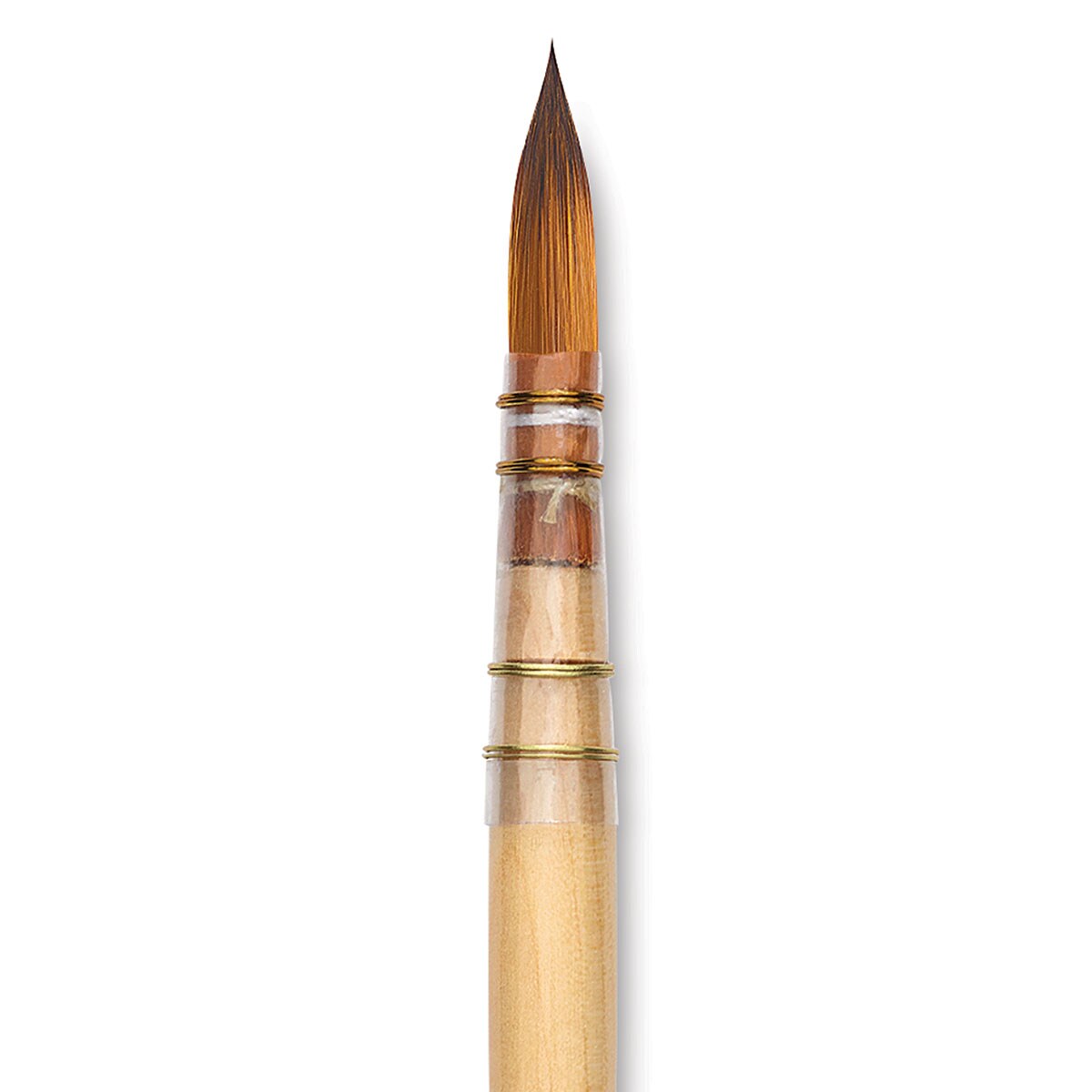 Dynasty Black Gold Short Handle Brush Quill, Size 0 Michaels