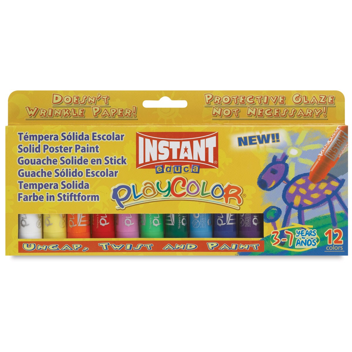 Playcolor - Standard Colors, Set of 12, Standard Size