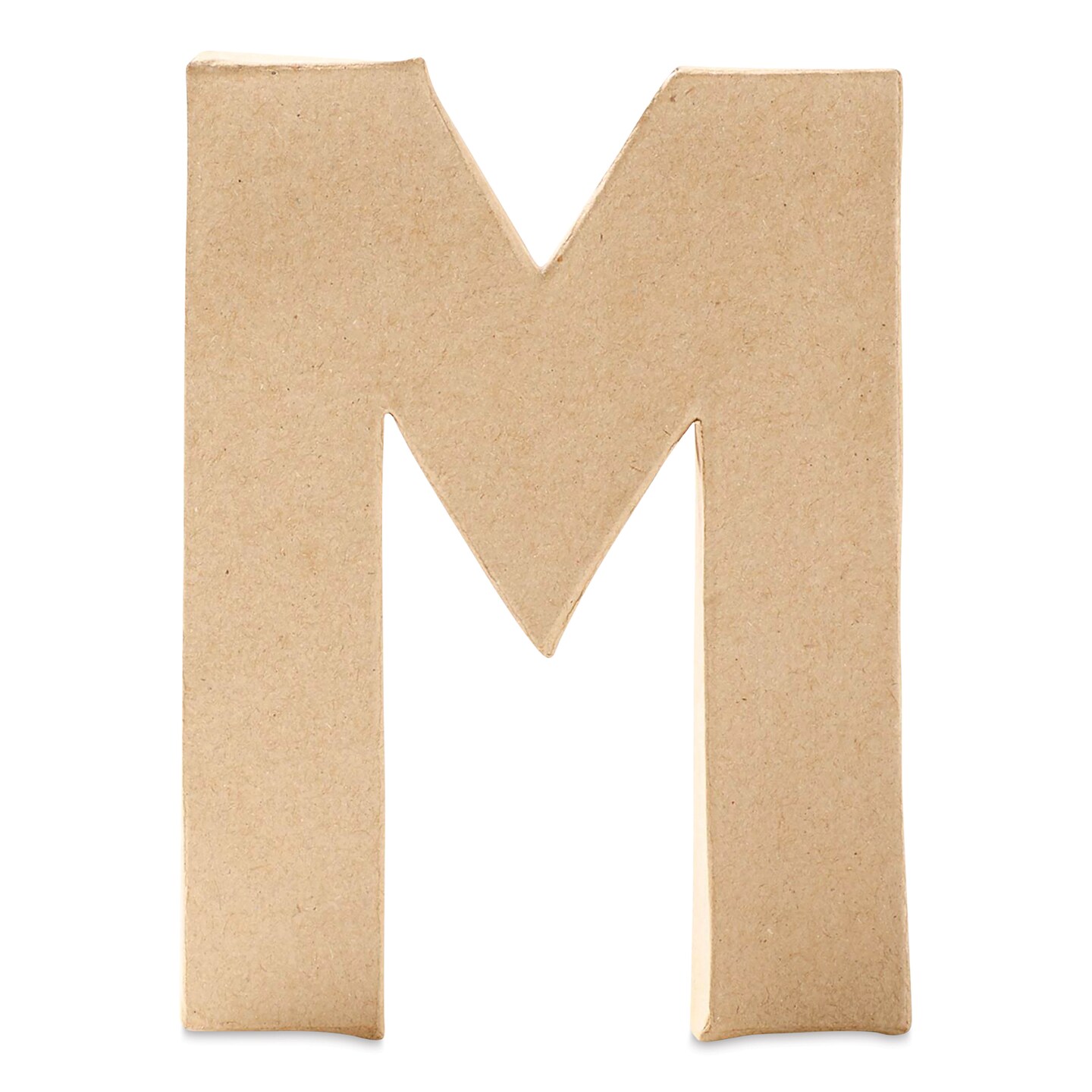 Park Lane Paper Mache Letter - M, Uppercase, 6