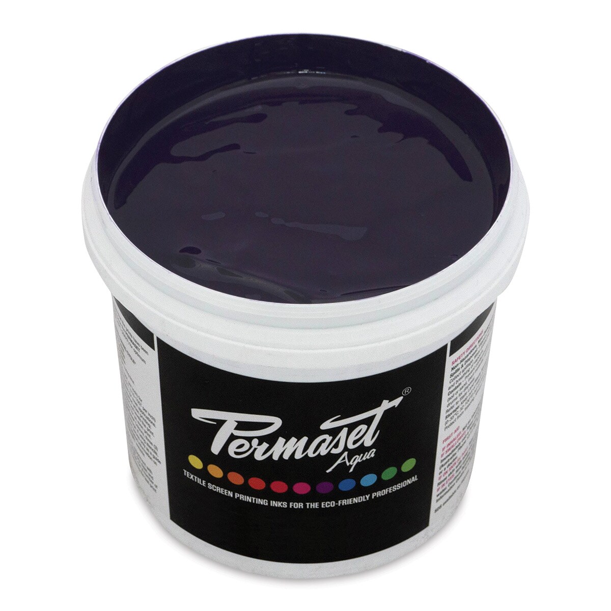 Permaset Aqua Fabric Ink - Purple, Liter 