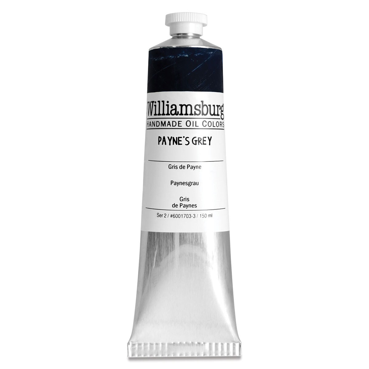 Williamsburg Handmade Oil Paint - Payne&#x27;s Gray, 150 ml tube