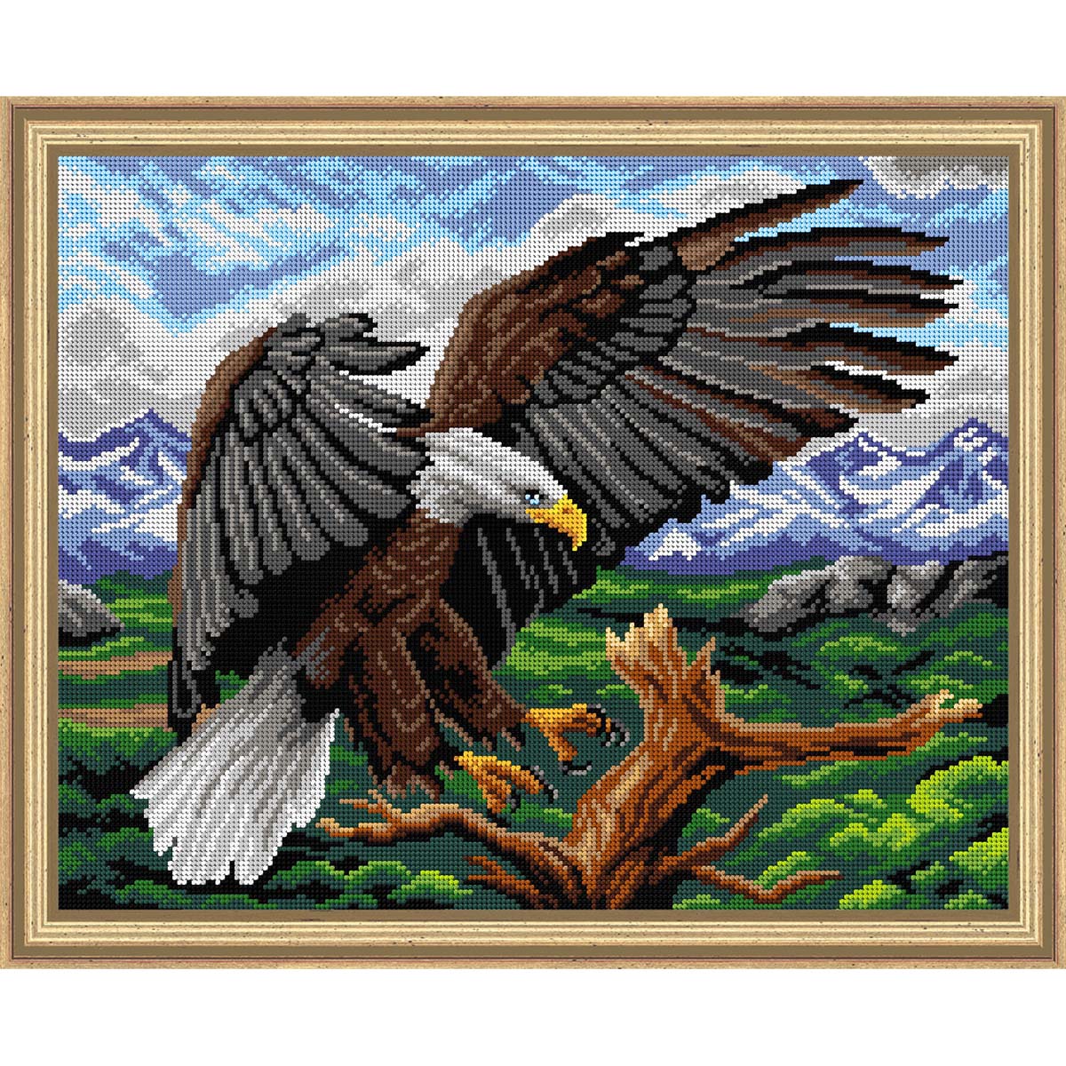 Orchidea Eagle Needlepoint Canvas Michaels