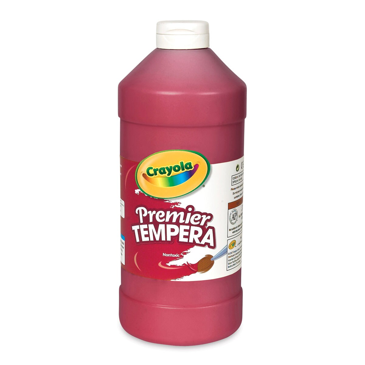 Crayola Premier Tempera - Red, 32 oz bottle