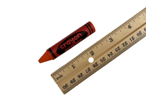 Rainbow Crayon Erasers for Kids (6pcs)