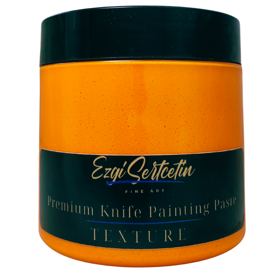 Premium Palette Knife Painting Paste|Modeling Paste|Texture Paste|Authentic Bright Colors|Ready to Use|Easy to Apply| 6oz by Volume|Ezgi Sertcetin