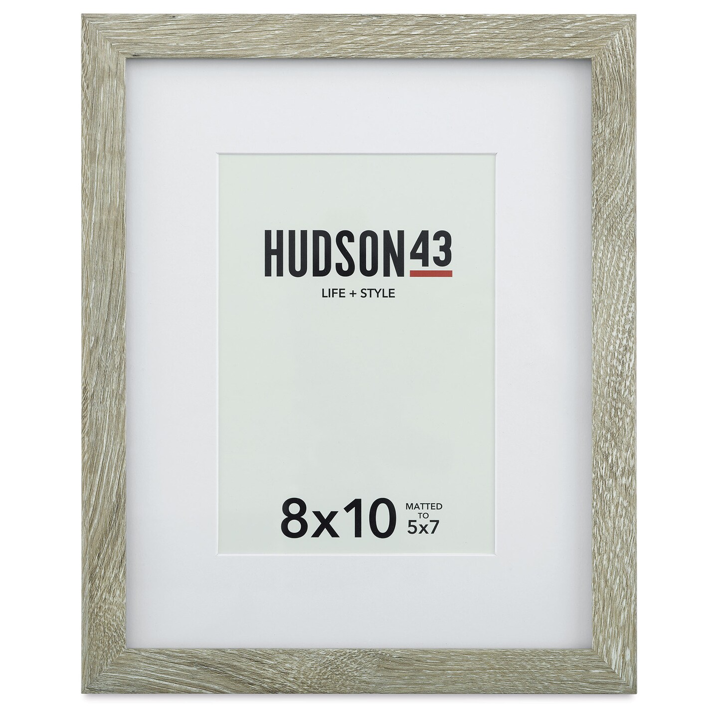 Hudson 43 Gallery Frame - Natural, 8" x 10", Easel Back