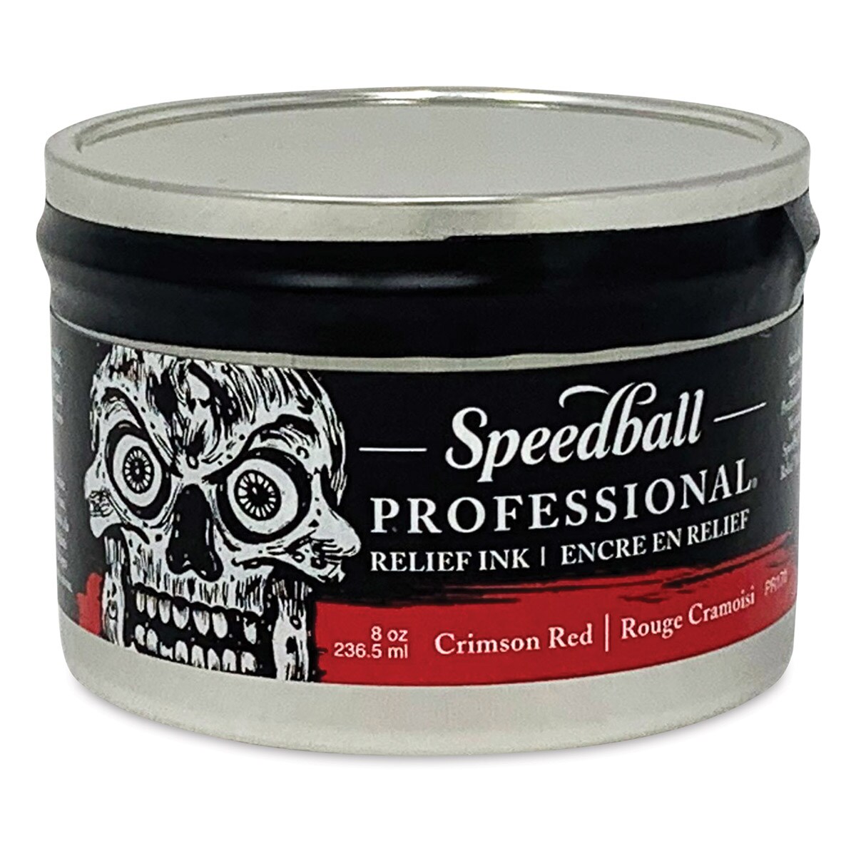 Speedball Professional Relief Ink - Crimson Red, 8 oz
