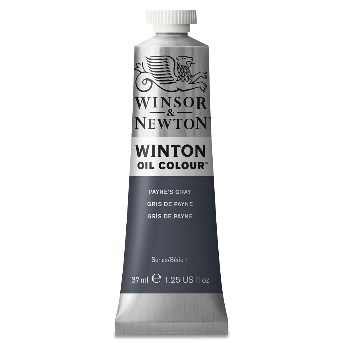 Winsor &#x26; Newton Winton Oil Color - Payne&#x27;s Gray, 37 ml tube