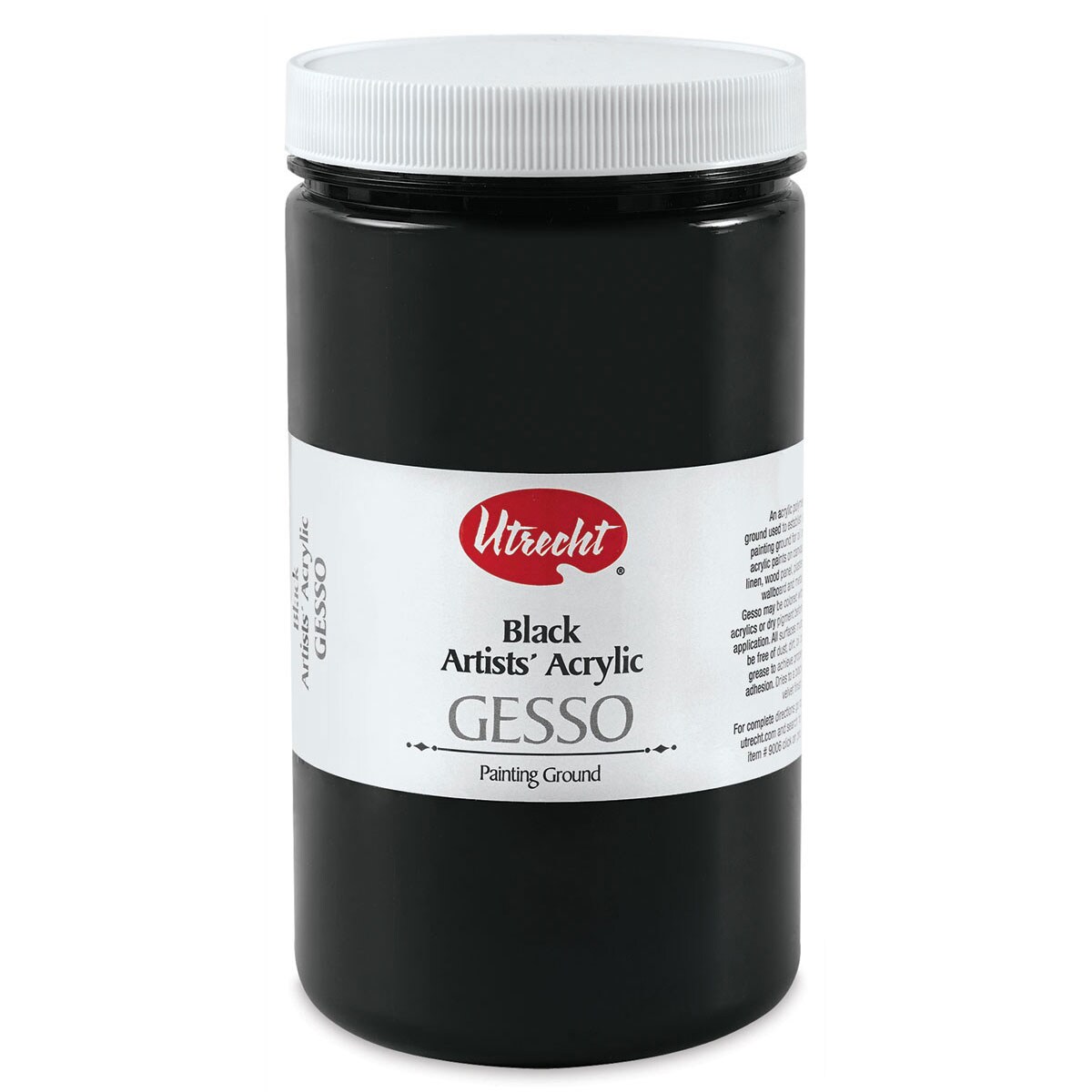 Utrecht Artists' Acrylic Gesso Black, 32 oz Michaels