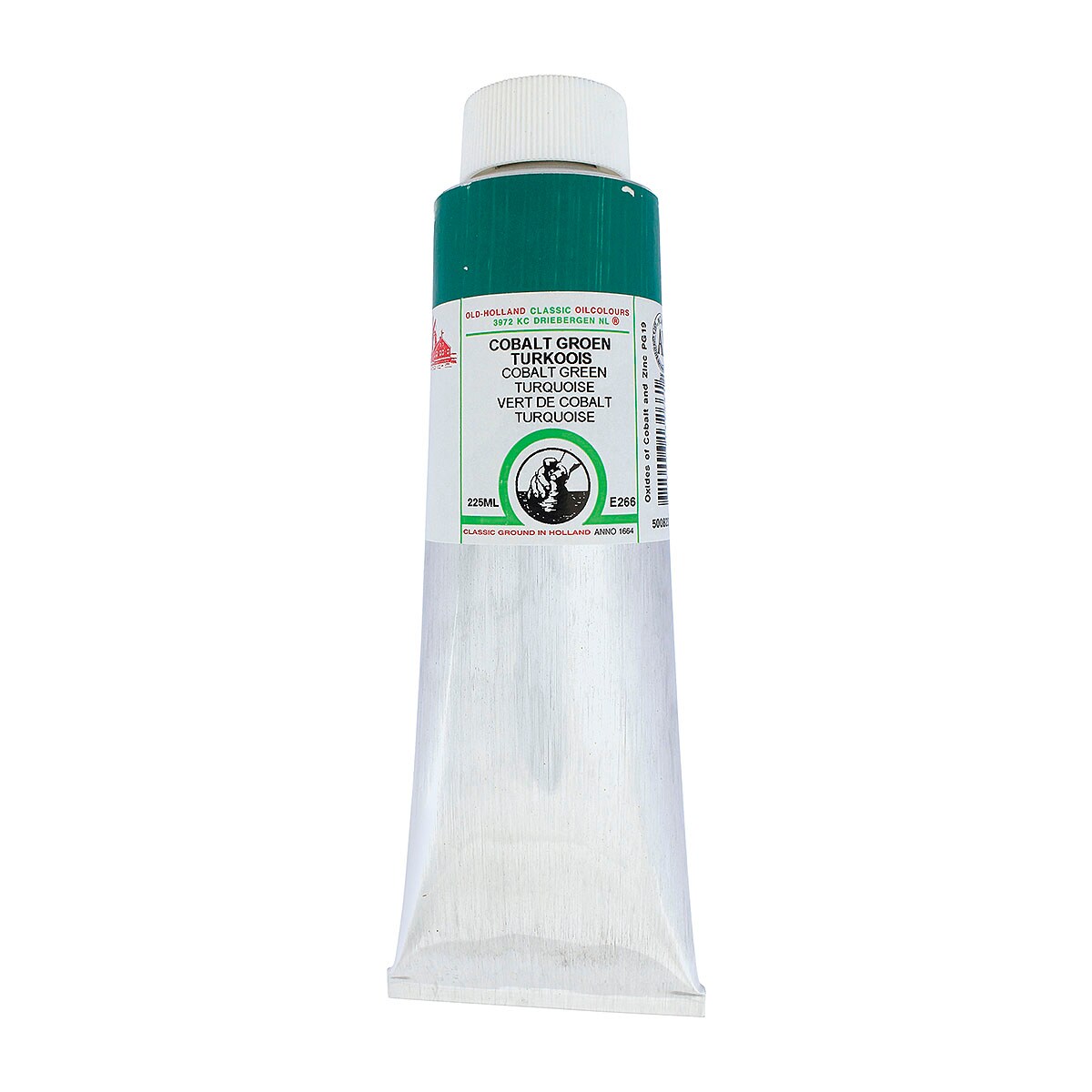 Old Holland Classic Oil Color - Cobalt Green Turquoise, 225 ml tube