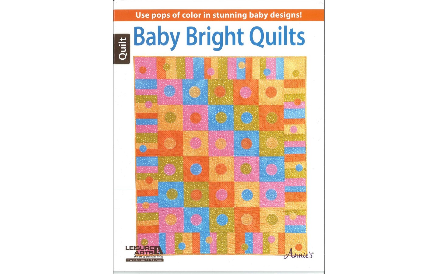 Leisure Arts Baby Bright Quilts Bk