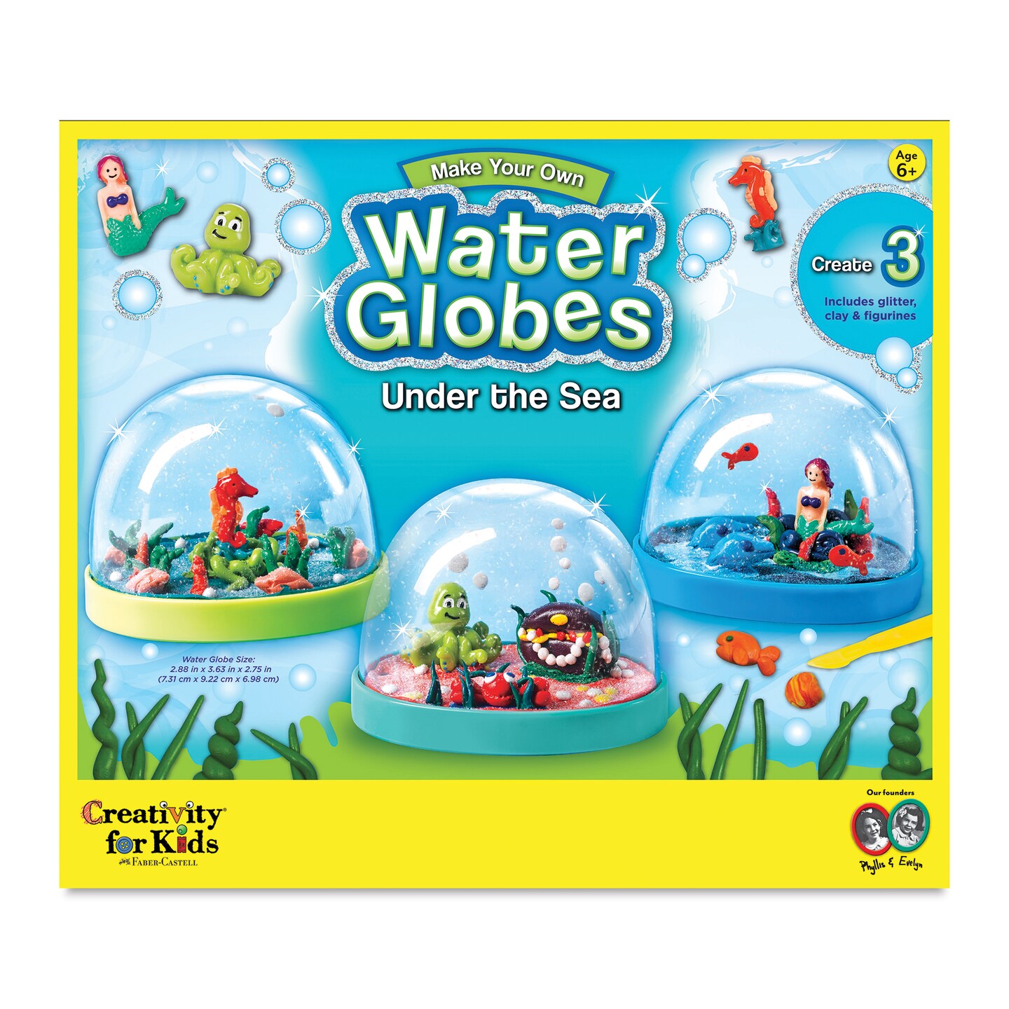 Creativity for Kids Make Your Own Water Globes Kit - Under the Sea