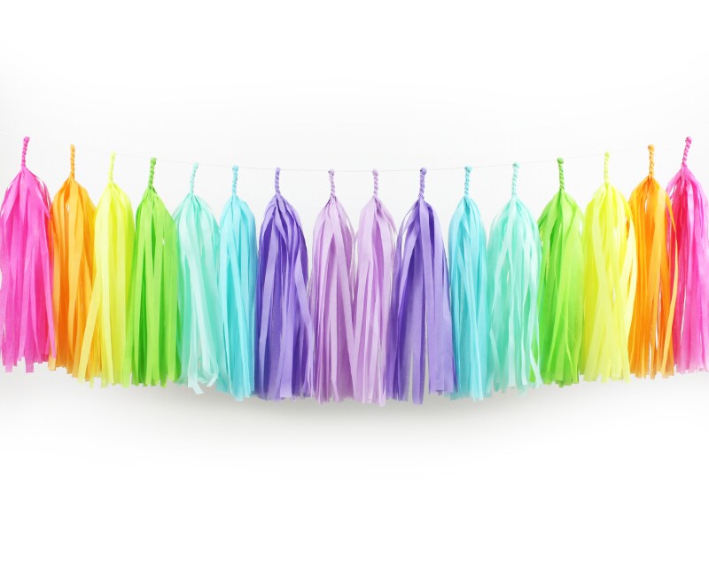 Tassel Garland Kit - Rainbow