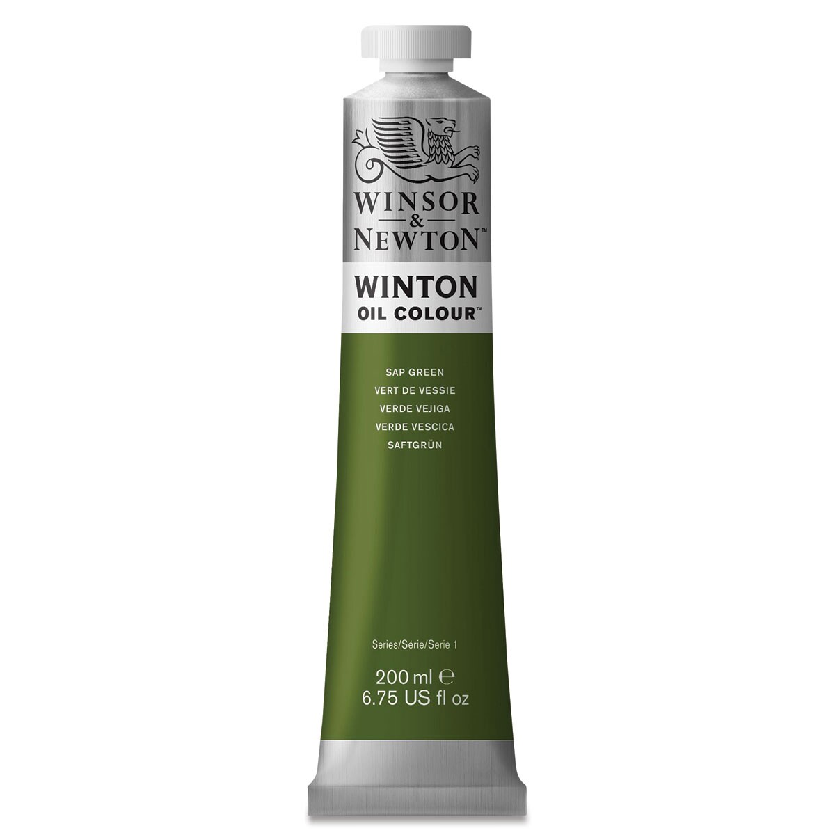 Winsor &#x26; Newton Winton Oil Color - Sap Green, 200 ml tube
