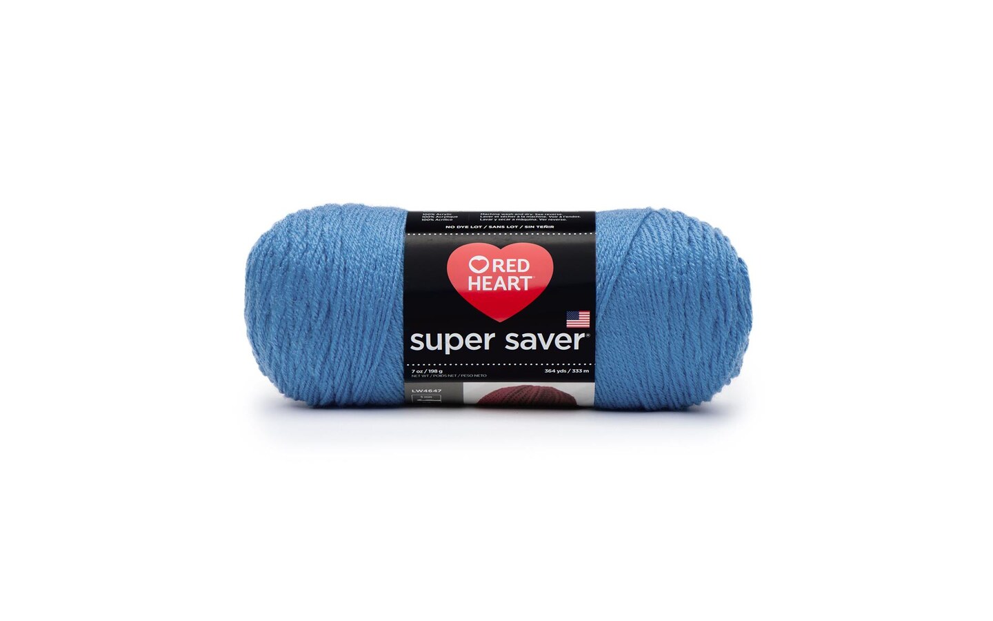 C&#x26;C Red Heart Super Saver Yarn 7oz Delft Blue